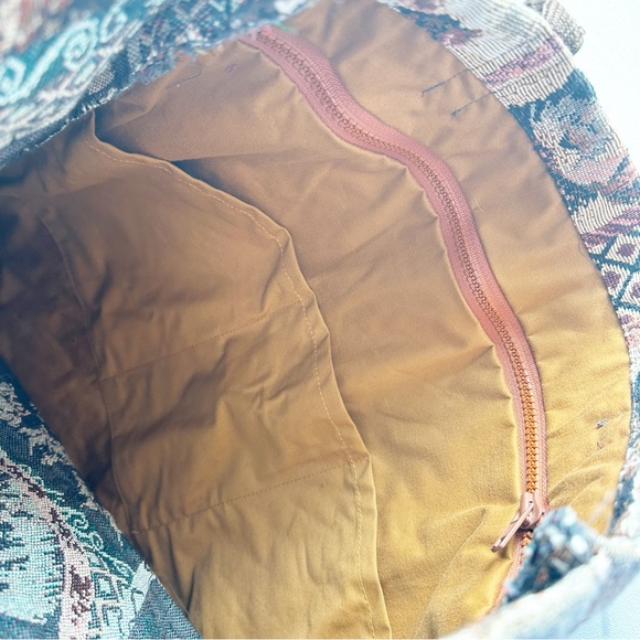 Cat Tapestry Tote Bag Brown Shoulder Purse - Picture 5 of 13